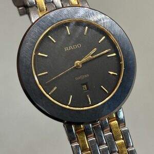 Rado Diastar Jubilee Men's Ceramic Ref. 152.0343.3 Two Tone - WORKING!